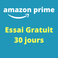 Essai gratuit du programme Amazon Prime pendant 30 jours